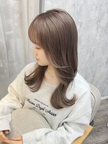 チュチュ(chuchu)&nbsp;ブリーチなしダブルカラー/韓国/顔まわり/レイヤー/東久留米