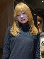 ストア(STORE)&nbsp;レイヤーカット｜ブロンドヘア