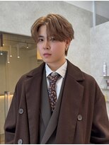 ジーナ オム 札幌(Zina Homme) センターパート*スイングストレート*メンズ*Zina Homme札幌