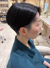 アッシュ 千歳烏山店(Ash)&nbsp;20代30代マッシュショート刈り上げハンサムショートツーブロック
