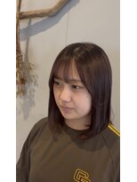 ニナル(Ninal) 就活、実習前の暗髪カラー増えてきてます(^ ^)