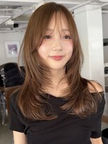 アビー(ABBEY) レイヤーカットフェイスレイヤーフロントレイヤーハッシュカット