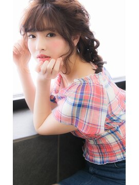 オリーブフォーヘアー(olive For hair) ☆あみこみゆるアレンジ☆【olive for hair】03-6914-0898