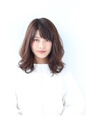大人パーマ×ミディアム 【alter 田丸奈津実】