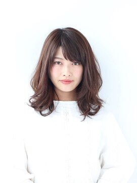 アルター(aL ter) 大人パーマ×ミディアム 【alter 田丸奈津実】