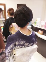 ヘアセットサロンエッジ(Edge)&nbsp;定番！和装シニヨン