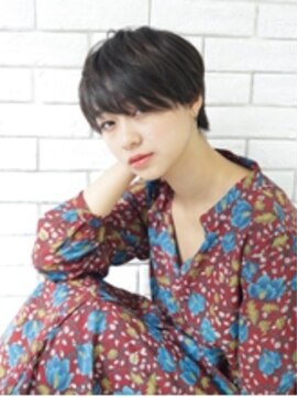 ヘアリゾート粋 ウナム 新宿東口店(enam) ショート/ハンサムショート/ボーイッシュ/大人かっこいい