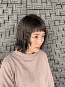 ルシード スタイル レクラ 栄生店(L'UCIDO STYLE L'eclat) 切りっぱなしボブ！