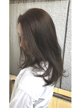 アンビエンテ(ambiente) セミロング　イルミナカラー　簡単ワンカール