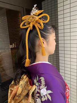 スーリール 博多店(Sourire) 成人式前撮りヘア☆