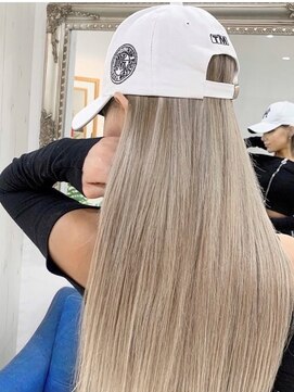 ディーシー 渋谷店(D.C) ハイトーンロングエクステスタイル