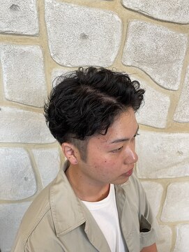 エムズアルカディア(M'Z ARCADIA) 【シックな雰囲気ミディアムパーマ】