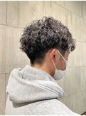 ツイストパーマ／刈り上げ/メンズパーマ