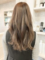 キャアリー(Caary)&nbsp;福山市イルミナカラー人気caary大人かわいいとろみベージュ