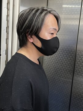 ホワイト 梅田(white) #ホワイトシルバー/ハイライト