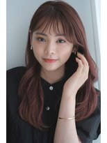 ガーデン ジングウマエ(GARDEN jingumae)&nbsp;ピンクブラウン/フルバング/レイヤーカット/エアリーロング/美髪