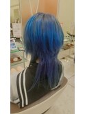 【POURDEMAIN】ウルフBLUE
