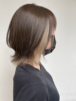 ヘアーメイク ライズ 西田辺店(Hair make rise;) ナチュラルウルフ×ベージュインナーカラー