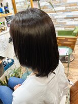 ハウオリ ヘアーワークス(Hauoli hair works)&nbsp;暗髪ツヤツヤカカオブラウン