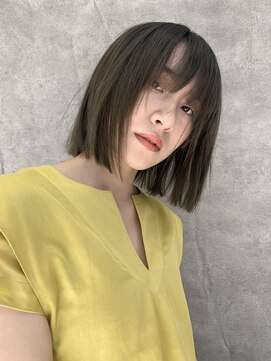 ノス 表参道(NOOS) 表参道駅/レイヤーカット/顔周り/ボブ/ダブルカラー/ブリーチ