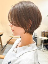 ルエ(rue) レイヤーカットマッシュショートボブウルフカット韓国◎前髪あり