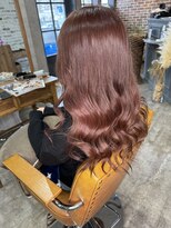 アンシュシュ(UN CHOU-CHOU)&nbsp;ブリーチなしのピンクブラウン