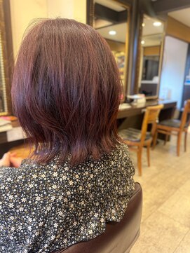 アンツ ヘアーアンドリゾート 辻堂本店(ANT'S Hair and Resort) 切りっぱなしボブ