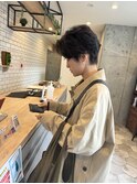 ハンサムショートパーマ