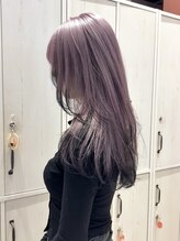 リー 梅田(Lee) ☆Lee梅田茶屋町☆ purple × blackend / ブリーチ2回～