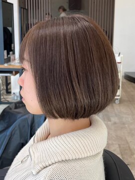 アトリエコア(Atelier Coa) ショートカットショートボブ前下がりボブくびれショート