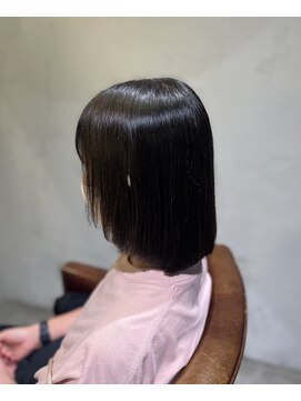 サンカリ 真法院店(SANKARI) 髪質改善シルキーストレート(ミディアム)