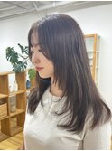 セミロングレイヤー