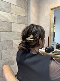 結婚式ヘアセット