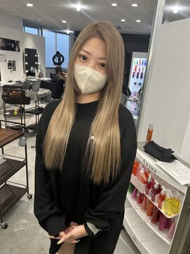 キング 高槻(K!ng) 縮毛矯正髪質改善ハイライトレイヤーカット高槻美容室エクステ