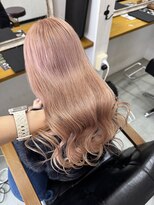 リ シャルム バイ エニーハウ 南七日町店(Re charm by anyhow)&nbsp;ダブルカラーピンクベージュ