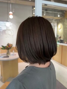 ワッカ(wacca) ボブ　丸み　オリーブ　グラデーション