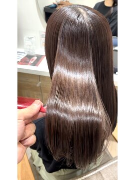 ヘアメディカルサロン 福岡 【髪質改善】ストレートロング
