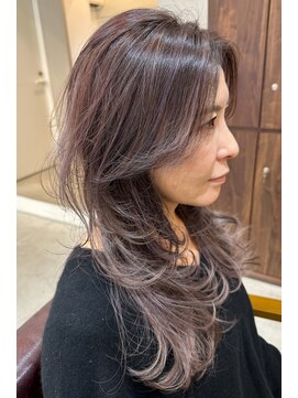 オンカラー(ON.COLOR) 大人ハイライトグラデーショングレージュバイオレット