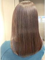 アルファ(Hair Salon alpha)&nbsp;【艶感×大人可愛い】シアーブラウン×メテオトリートメント