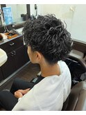 ピンパーマショート