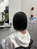 アルター(aL ter) 【ボブ】ミニウルフ/デジタルパーマ/チェリーブラウン/小野/鎌取