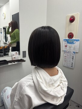 アルター(aL ter) 【ボブ】ミニウルフ/デジタルパーマ/チェリーブラウン/小野/鎌取