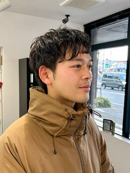 ダーチャ(Datsche)の写真/メンズスタイルが得意な男性スタイリスト在籍★メンズのお客様多数ご来店していただいております！