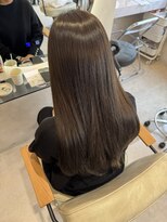 ライフ 星田店(Lyfe)&nbsp;アッシュグレージュブリーチなし_くびれヘアレイヤーカット_N4