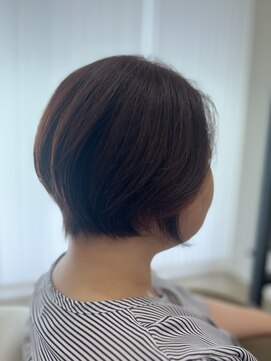 ロアール 大垣店(LOAOL) くびれ丸みショートボブ