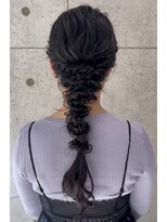 バンクスヘアー(BANK'S HAIR)&nbsp;ゆるふわニュアンス編みおろし