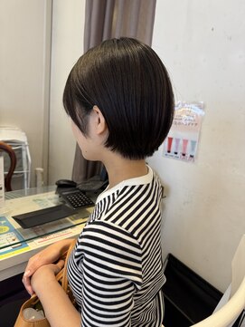 ハピネス 河原町店(Happiness) 京都ショート　マッシュショート　京都美容室　進詩織