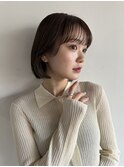 ミニボブ×髪質改善カラー