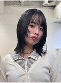 顔周りで印象チェンジレイヤーカット