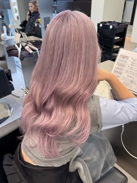 ラピステン 福岡天神 大名店(Lapis) ホワイトラベンダー/エクステロング/韓国ヘア